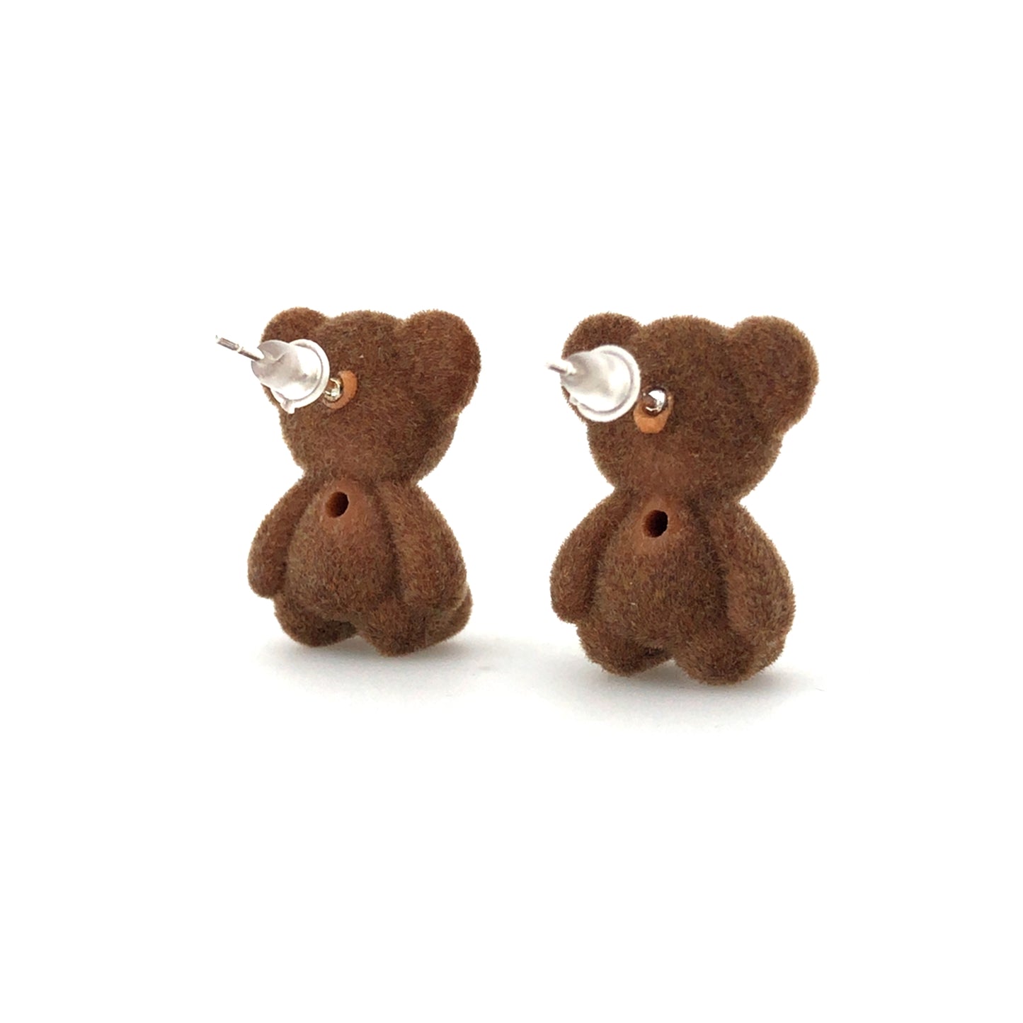 Zylver Teddy Bear Earrings for Girls - Brass Monkey Collection