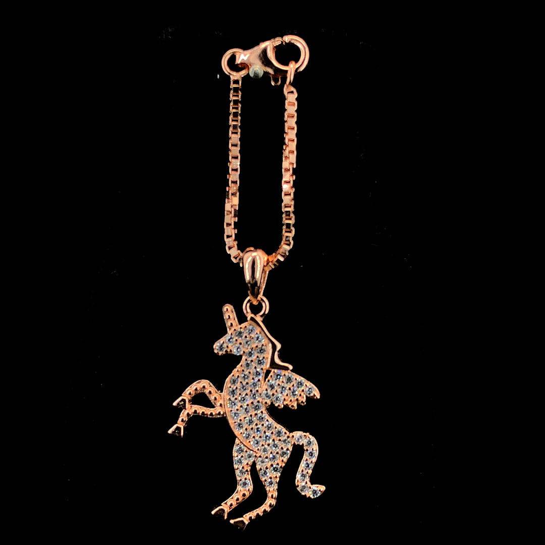 Sterling Silver Unicorn Watch Charm | Designer Silver Jewellery | ZYLVER - ZYLVER.IN #