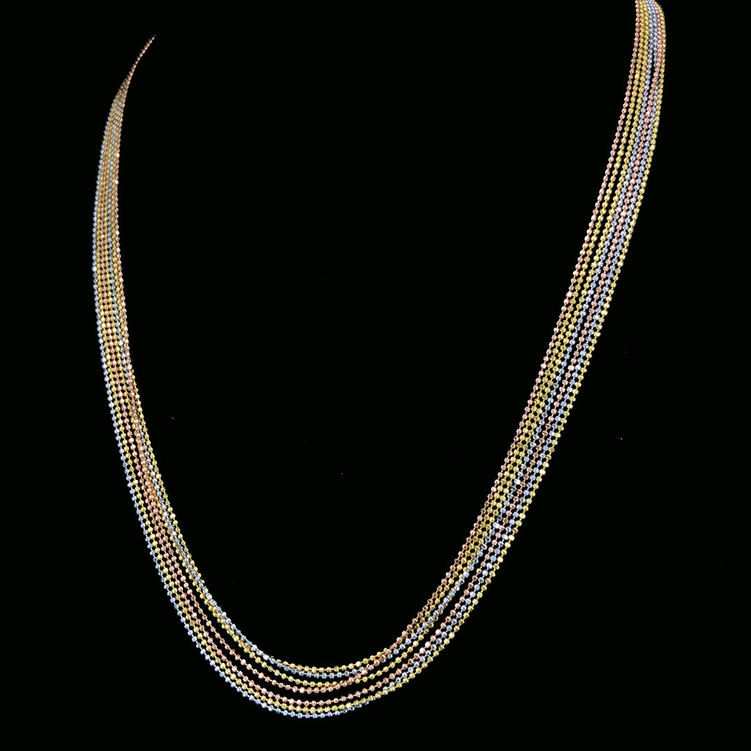 Zylver Multi-Layer Chain Necklace for Women - Sterling Silver Collection