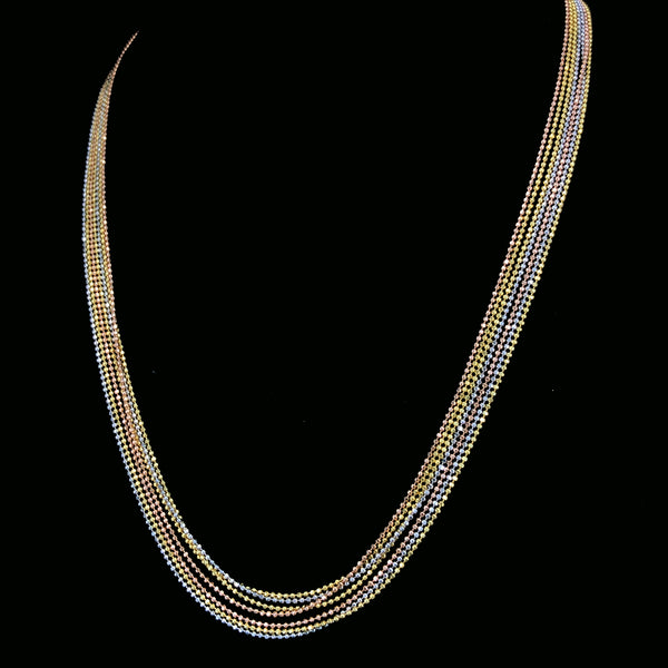 Zylver Multi-Layer Chain Necklace for Women - Sterling Silver Collection