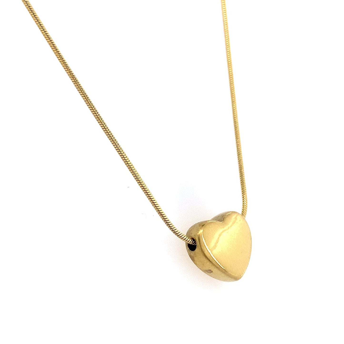 Zylver Heart Pendant Necklace for Women - Demi-Fine Collection
