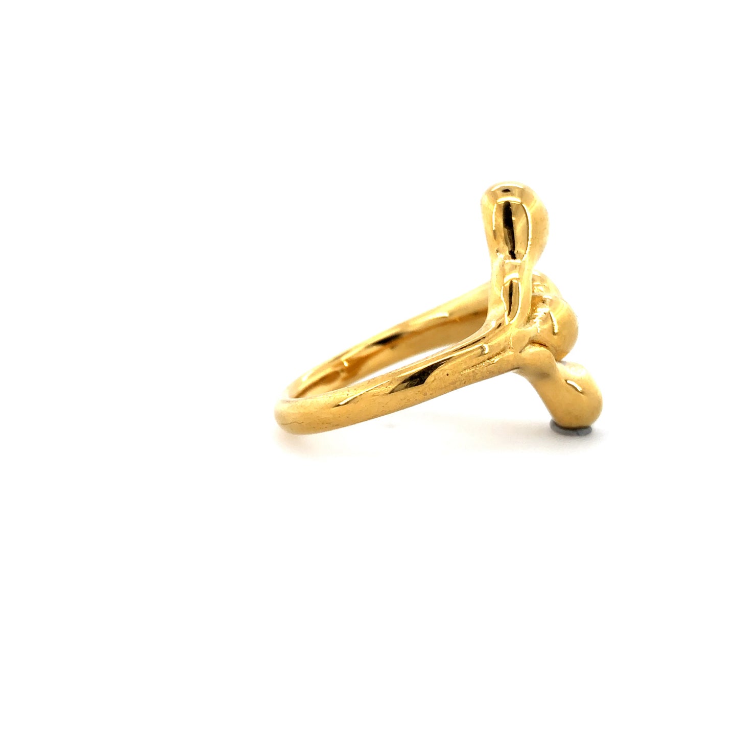 Zylver Sculptural Statement Ring for Women - Demi-Fine Collection