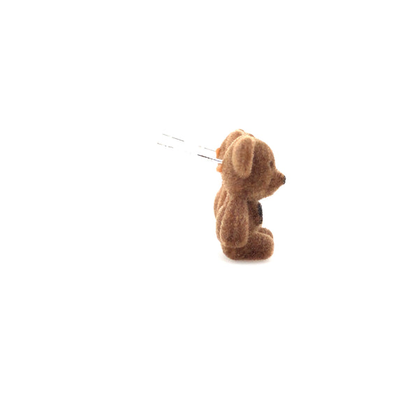 Zylver Teddy Bear Earrings for Girls - Brass Monkey Collection