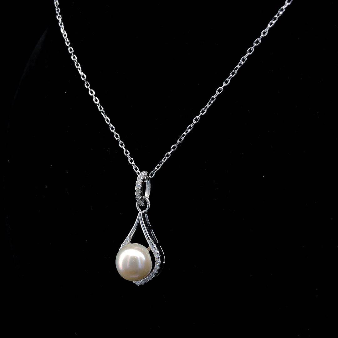 ✨ Graceful Teardrop Pearl Pendant Necklace ✨ - ZYLVER.IN