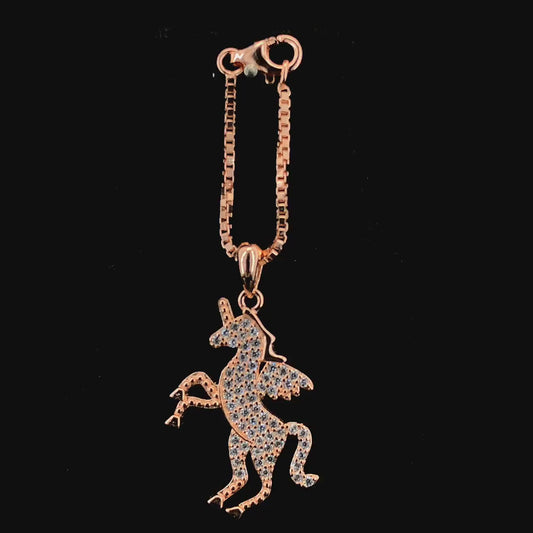 Zylver Unicorn Watch Charm for Women - Sterling Silver Collection